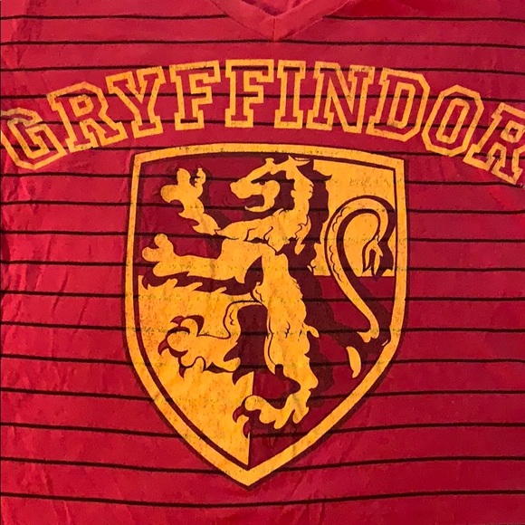 Harry Potter Gryffindor Short Sleeve Tee XL - Picture 2 of 4